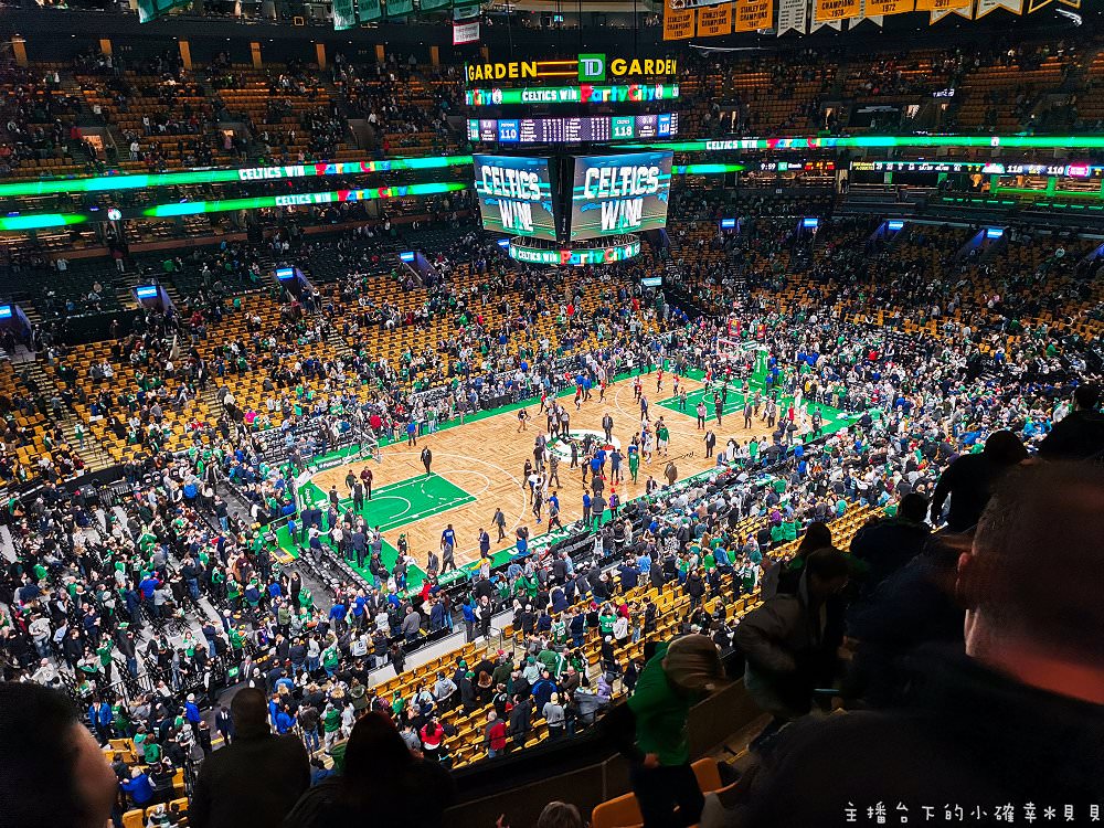 NBA看球賽初體驗︱波士頓TD GARDEN塞爾堤克VS底特律活塞