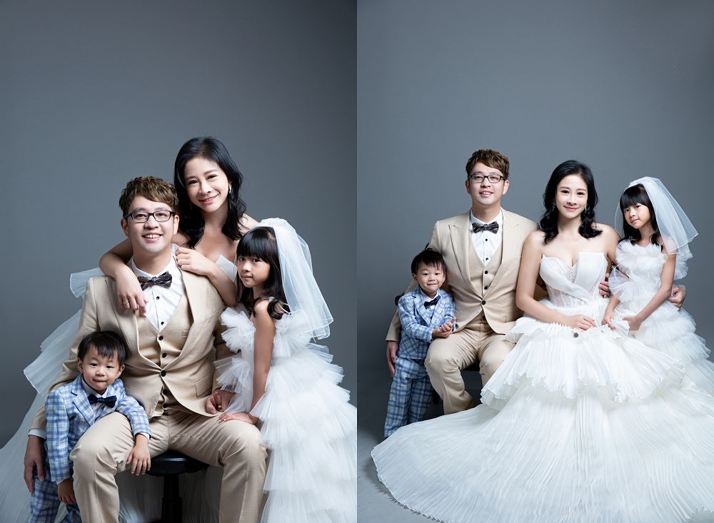 全家福攝影工作室推薦｜Five Stones Studio｜溫馨有溫度的全家福寫真 @主播台下的小確幸 貝貝