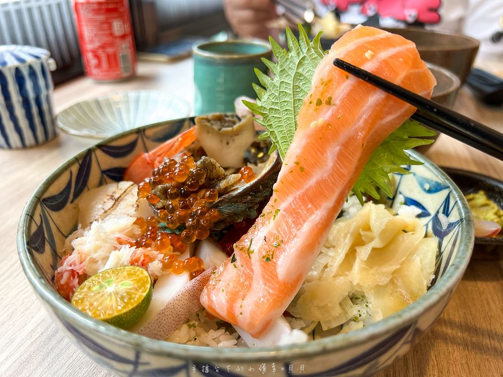 六張犁生魚片海鮮丼飯井上禾食菜單