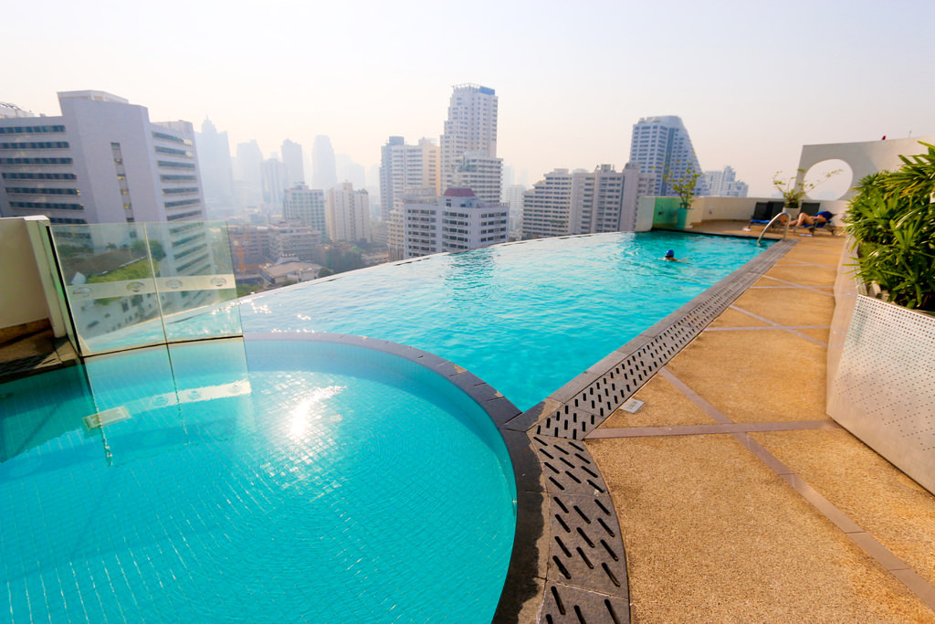 【泰國】無邊際泳池的享受-Shama Sukhmvit莎瑪蘇坤逸飯店 @主播台下的小確幸❤貝貝